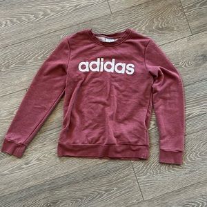 Adidas women’s small, crewneck sweatshirt. Like new